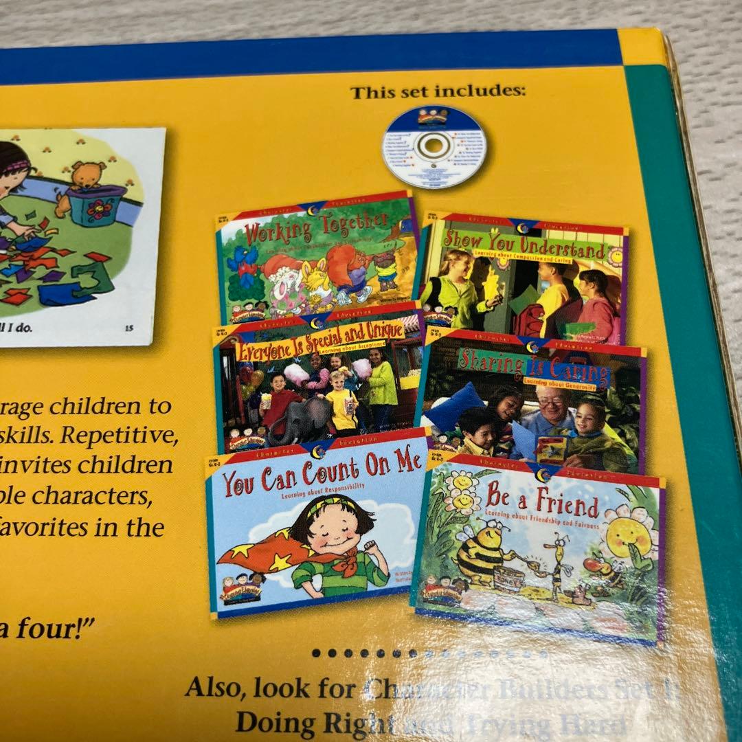 CTP絵本：Character Builders Set 2 本6冊＋CD1枚