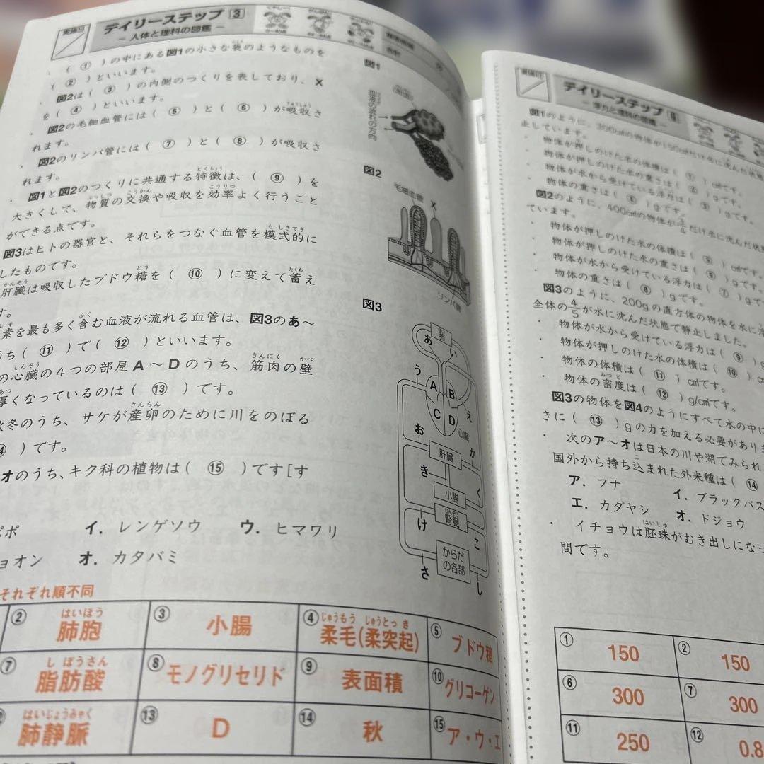㉔か　サピックス　SAPIX 5年　理科　ディリーサピックス　通常レッスン