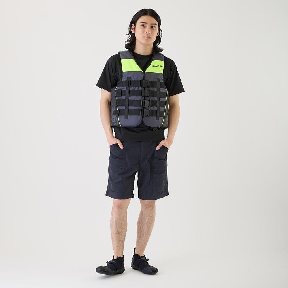 93　エボリューション ライフベスト　M　ライム　ライフジャケット