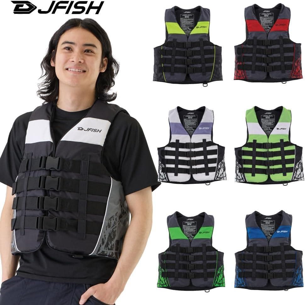 93　エボリューション ライフベスト　M　ライム　ライフジャケット