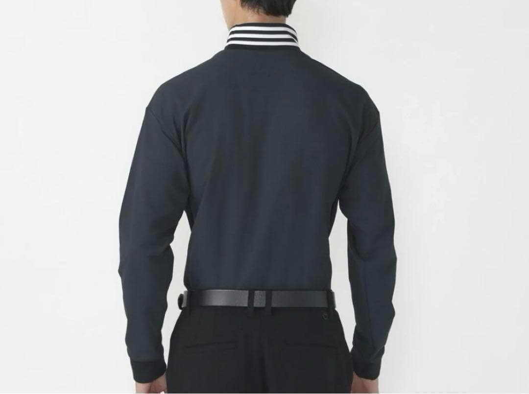 ナノユニバースゴルフ　XL　ウォームロングスリーブ　長袖シャツ　モックネック