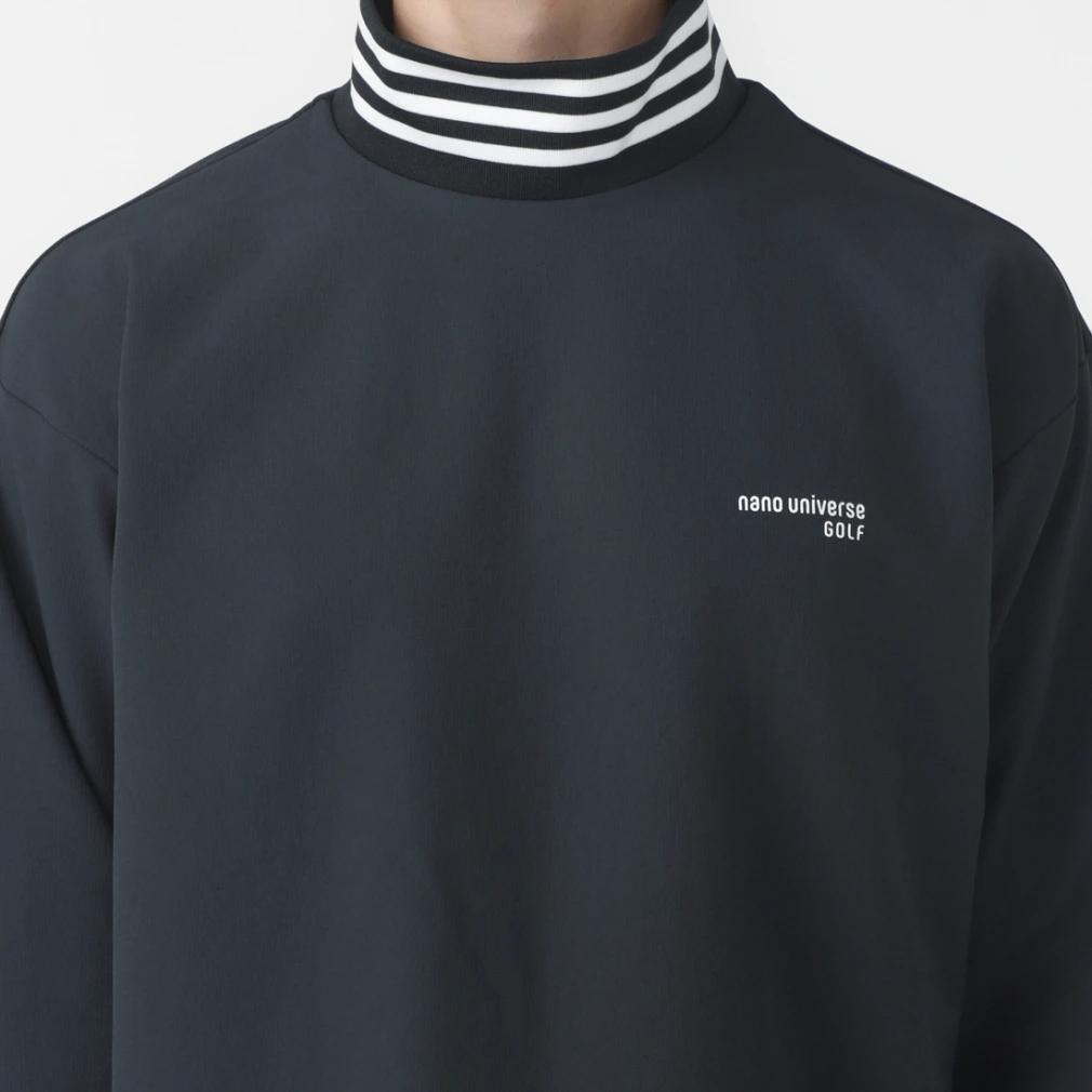 ナノユニバースゴルフ　XL　ウォームロングスリーブ　長袖シャツ　モックネック