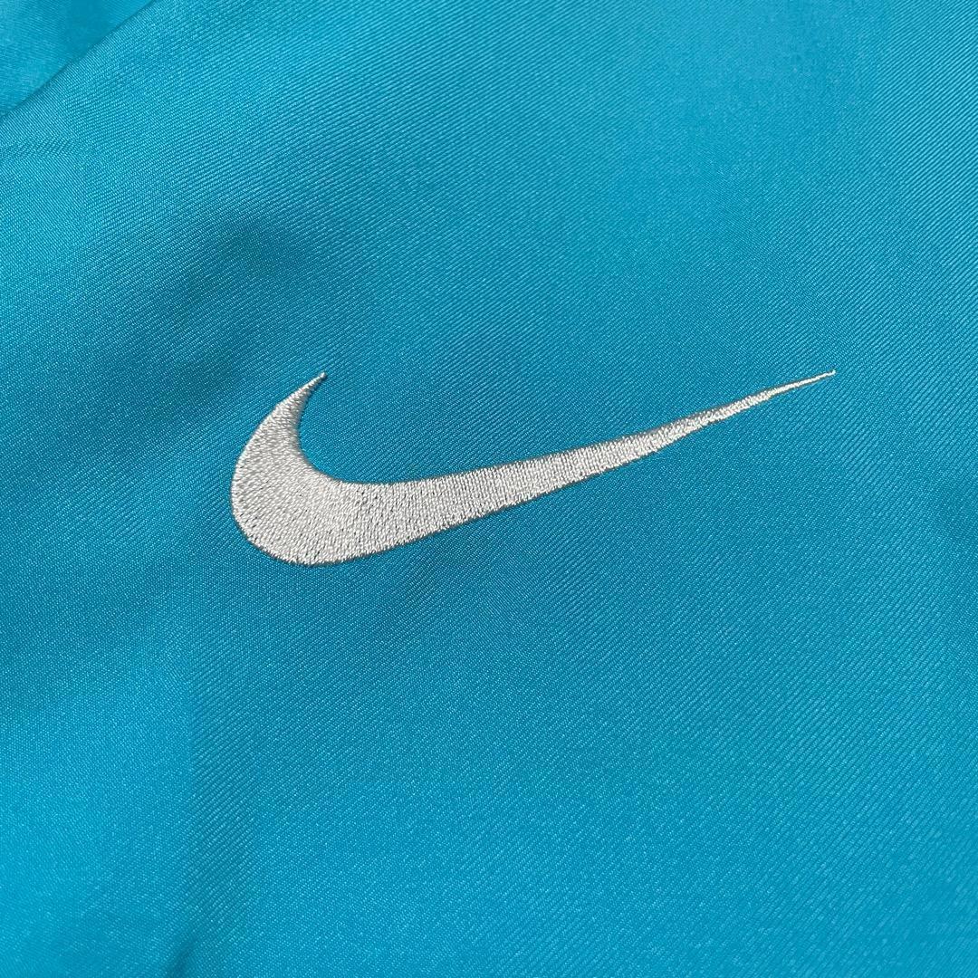 ナイキ マンチェスターシティ サッカー ジャケット 古着 青 XL 16136