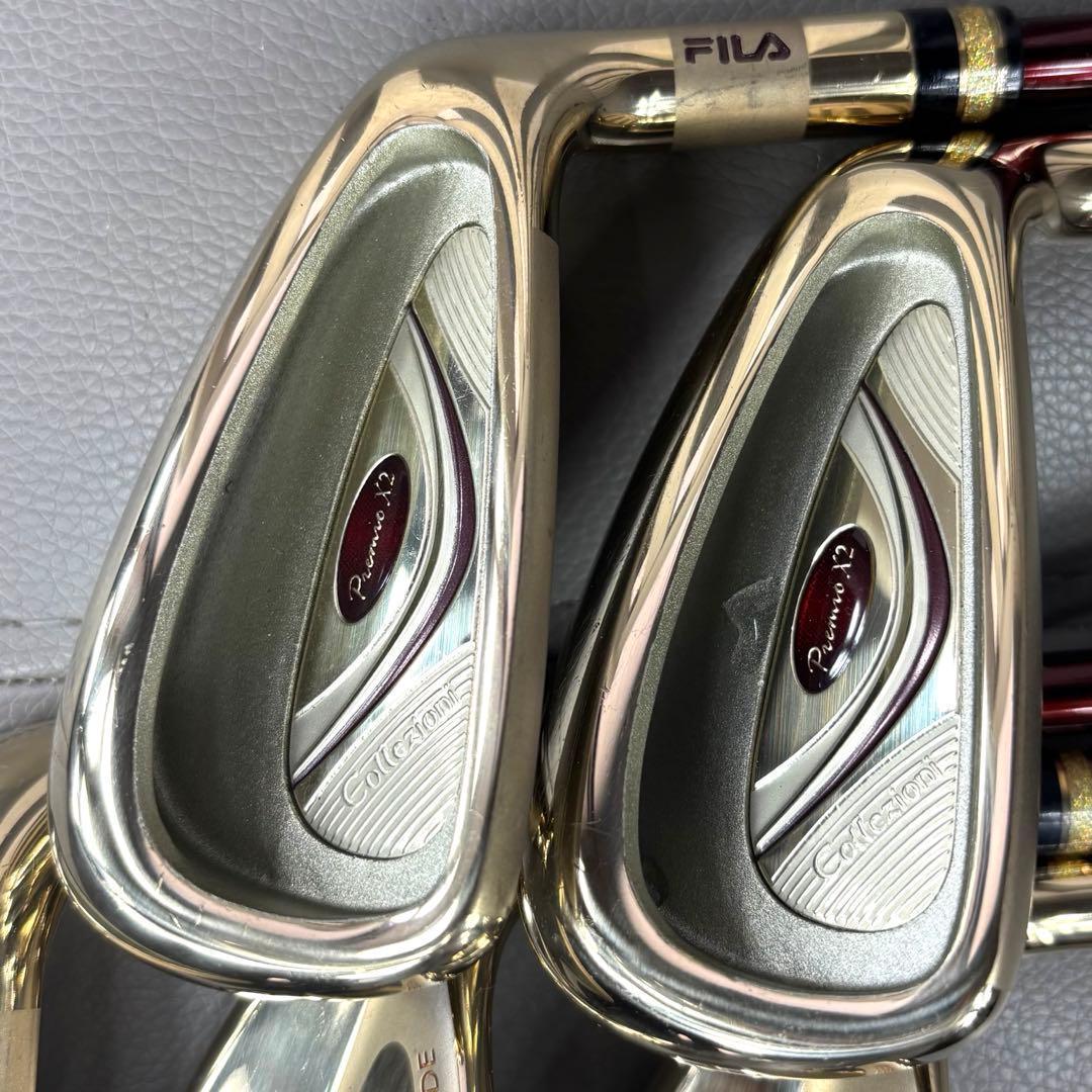 激レア レディースゴルフクラブ 10本 ゴルフセット 豪華 FILA　GOLF