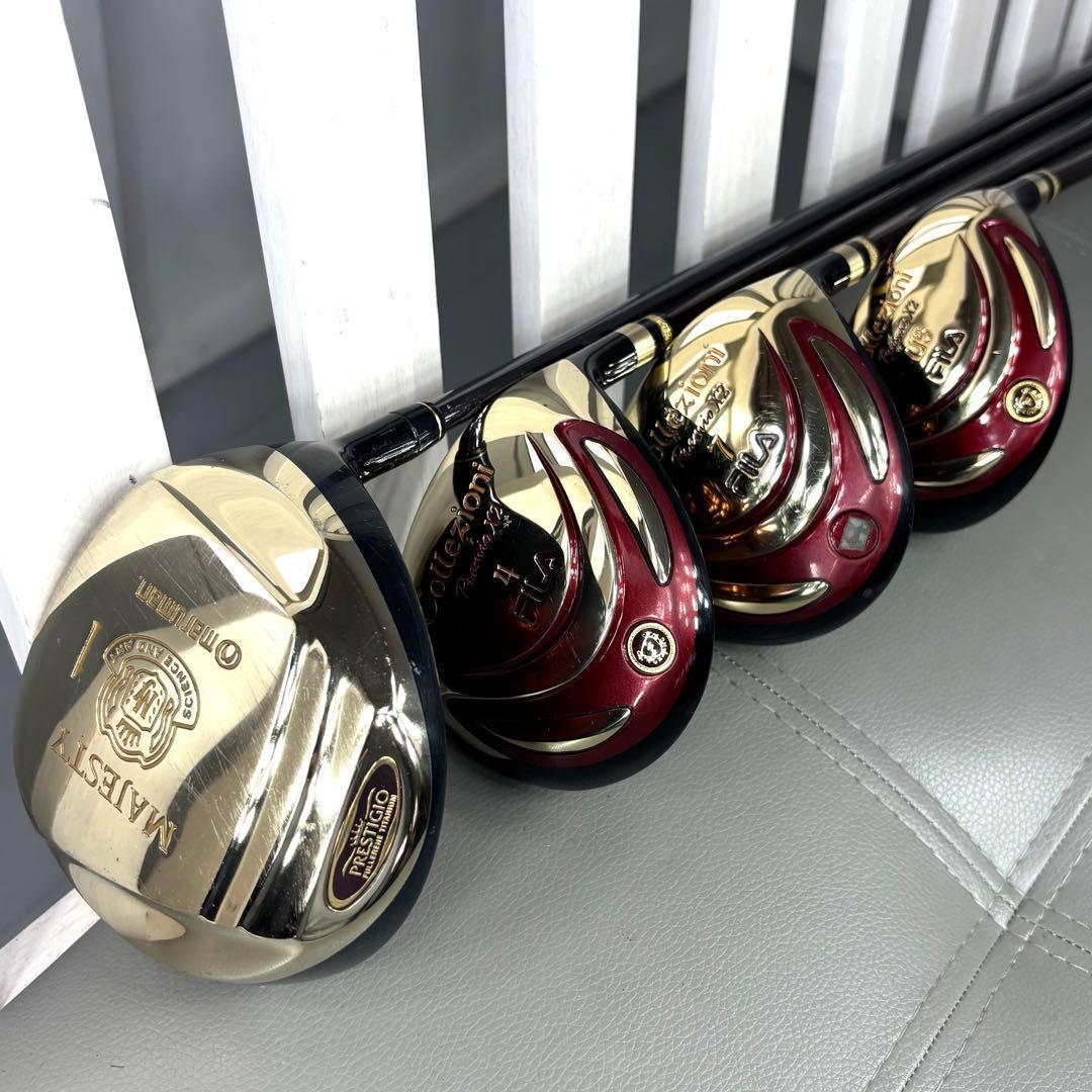 激レア レディースゴルフクラブ 10本 ゴルフセット 豪華 FILA　GOLF