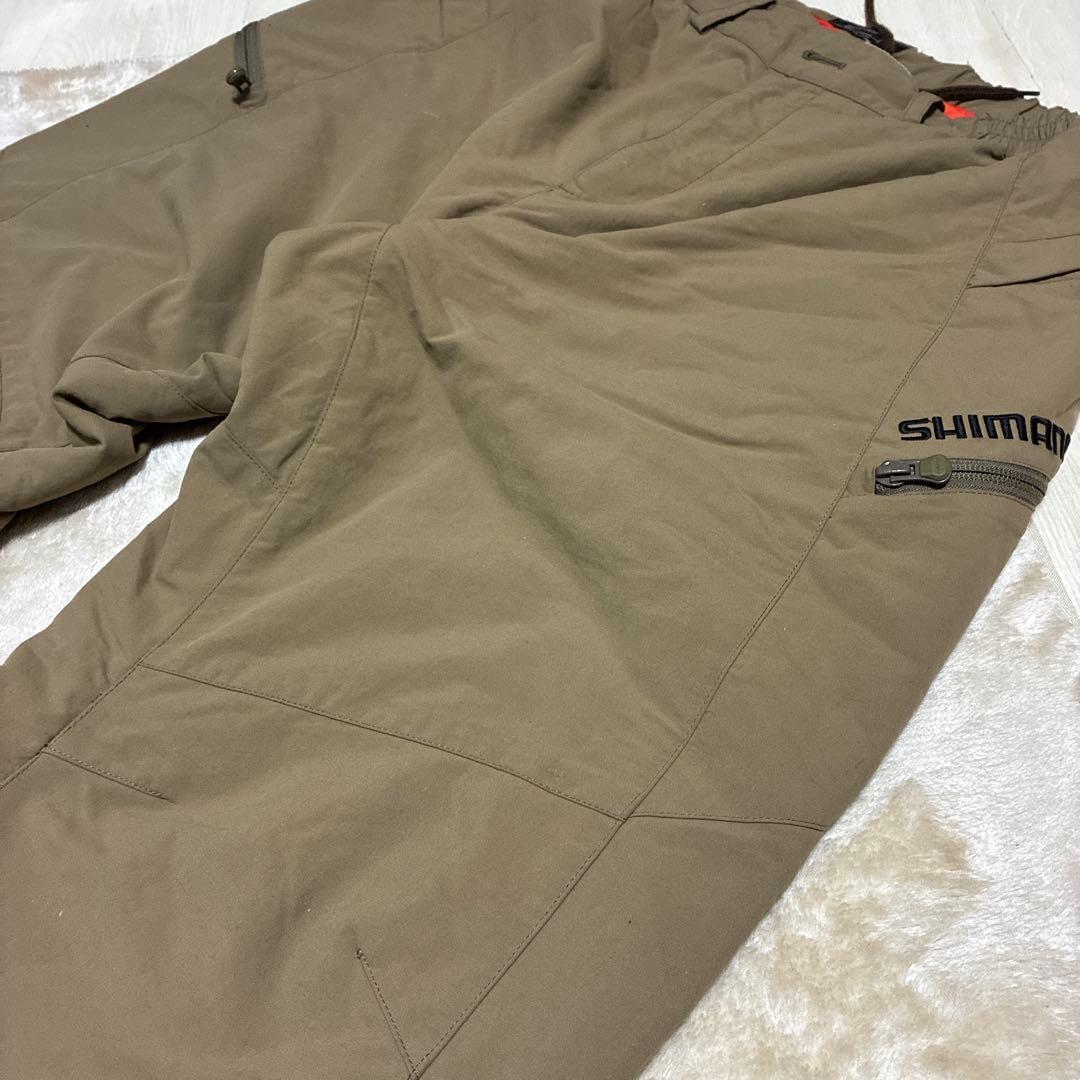 SHIMANO ホットボトムス XLサイズ 中綿 防寒パンツ 釣り アウトドア