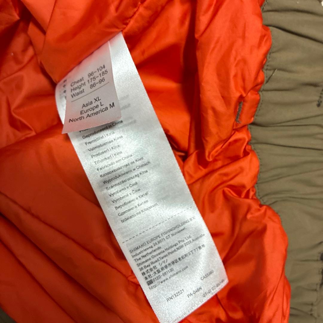 SHIMANO ホットボトムス XLサイズ 中綿 防寒パンツ 釣り アウトドア