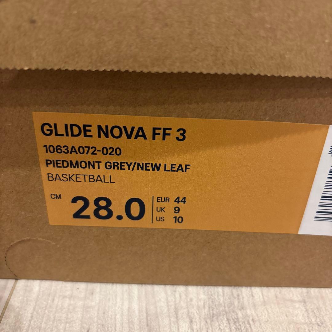 ASICS バスケットボールシューズ　 GLIDE NOVA FF3 グレー