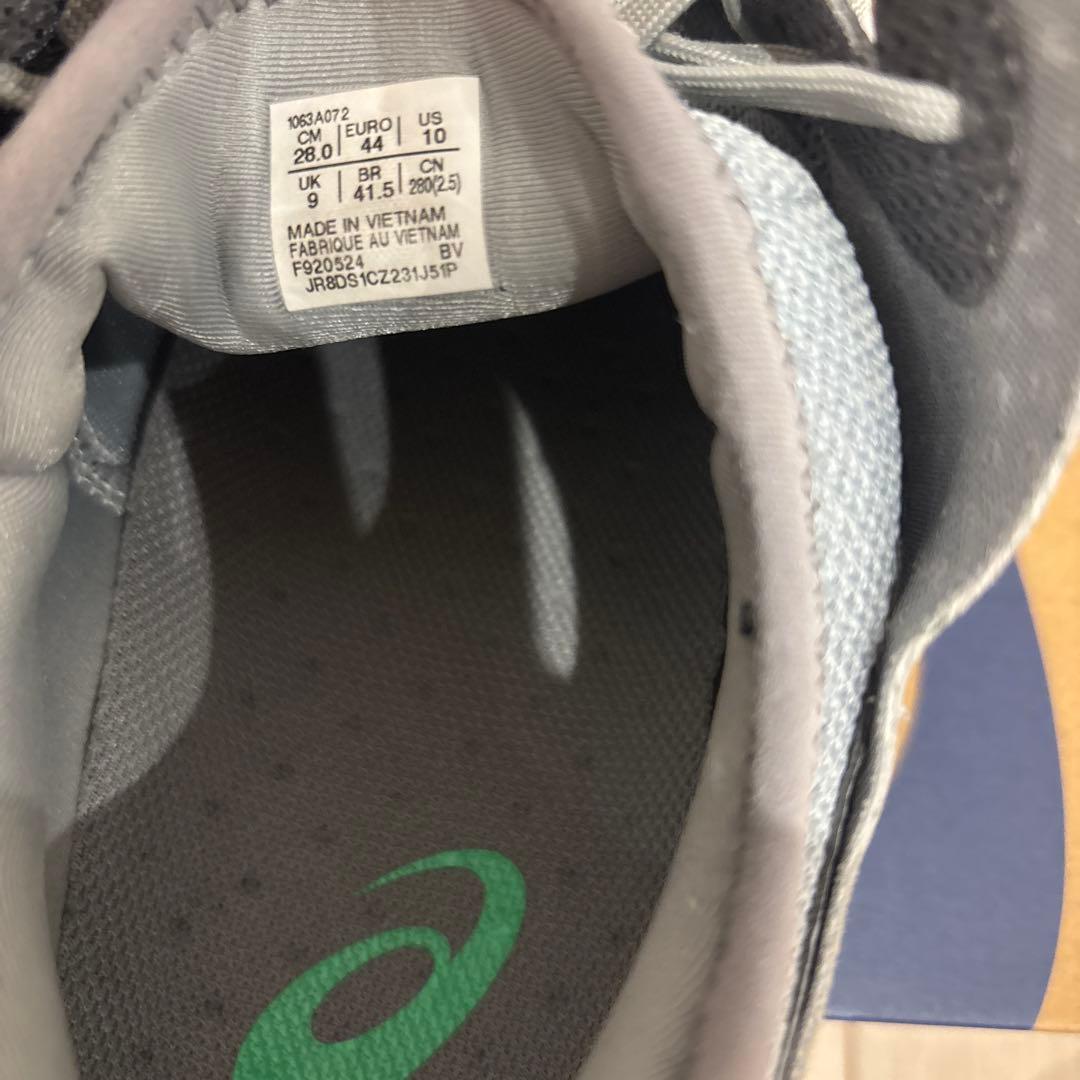 ASICS バスケットボールシューズ　 GLIDE NOVA FF3 グレー