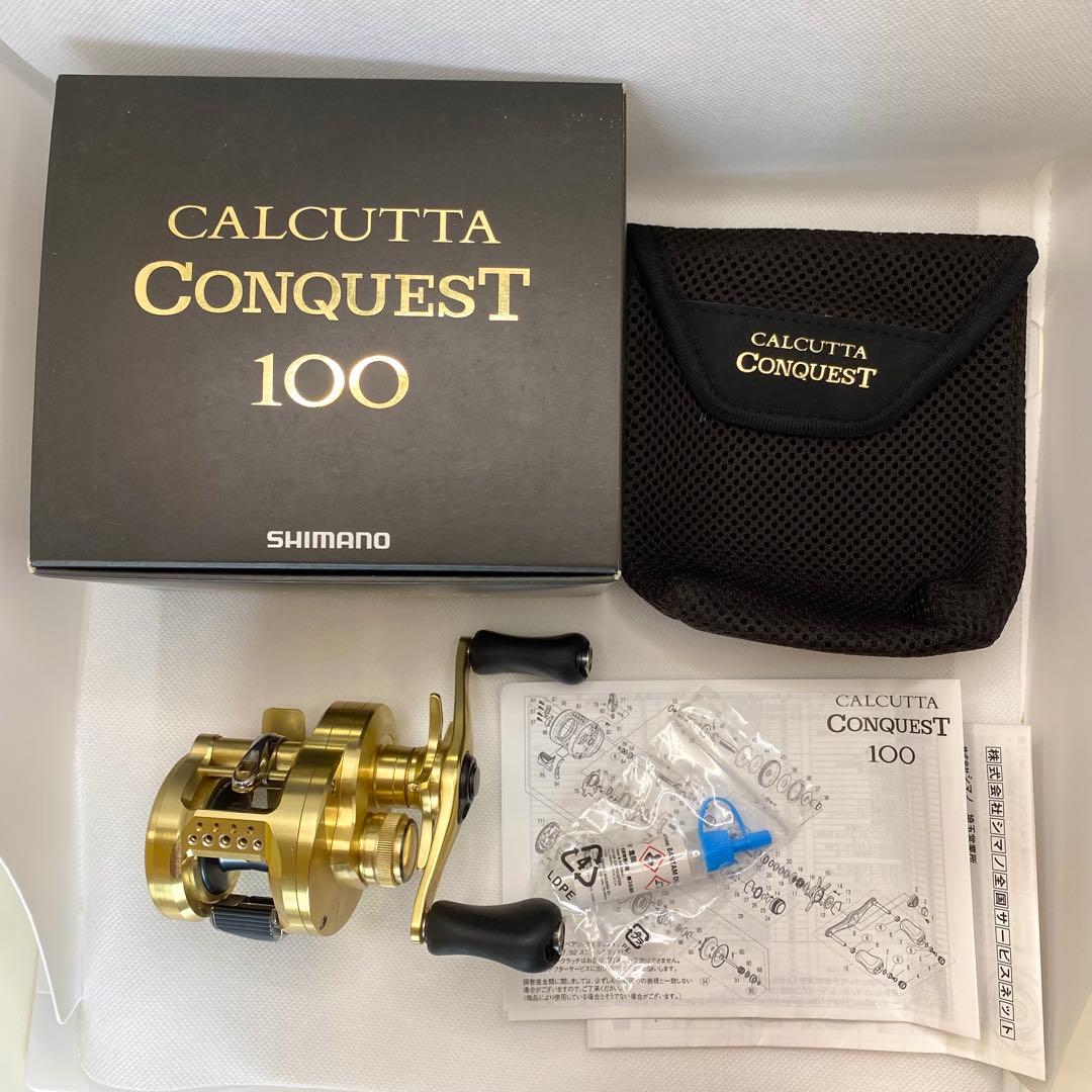 SHIMANO シマノ 21カルカッタコンクエスト100 右ハンドル