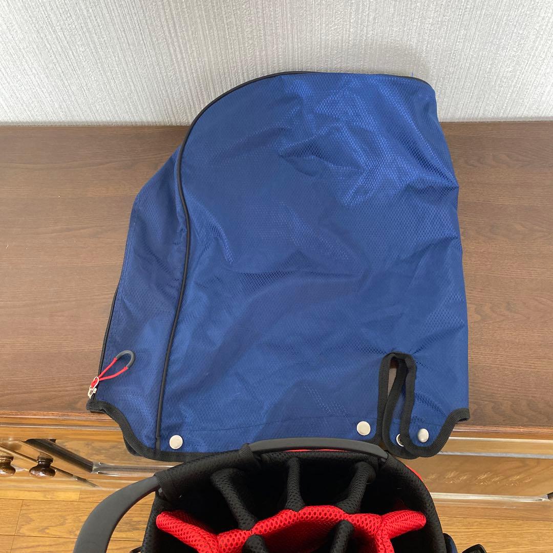 PYKES PEAK キャディバッグ 青/白/赤