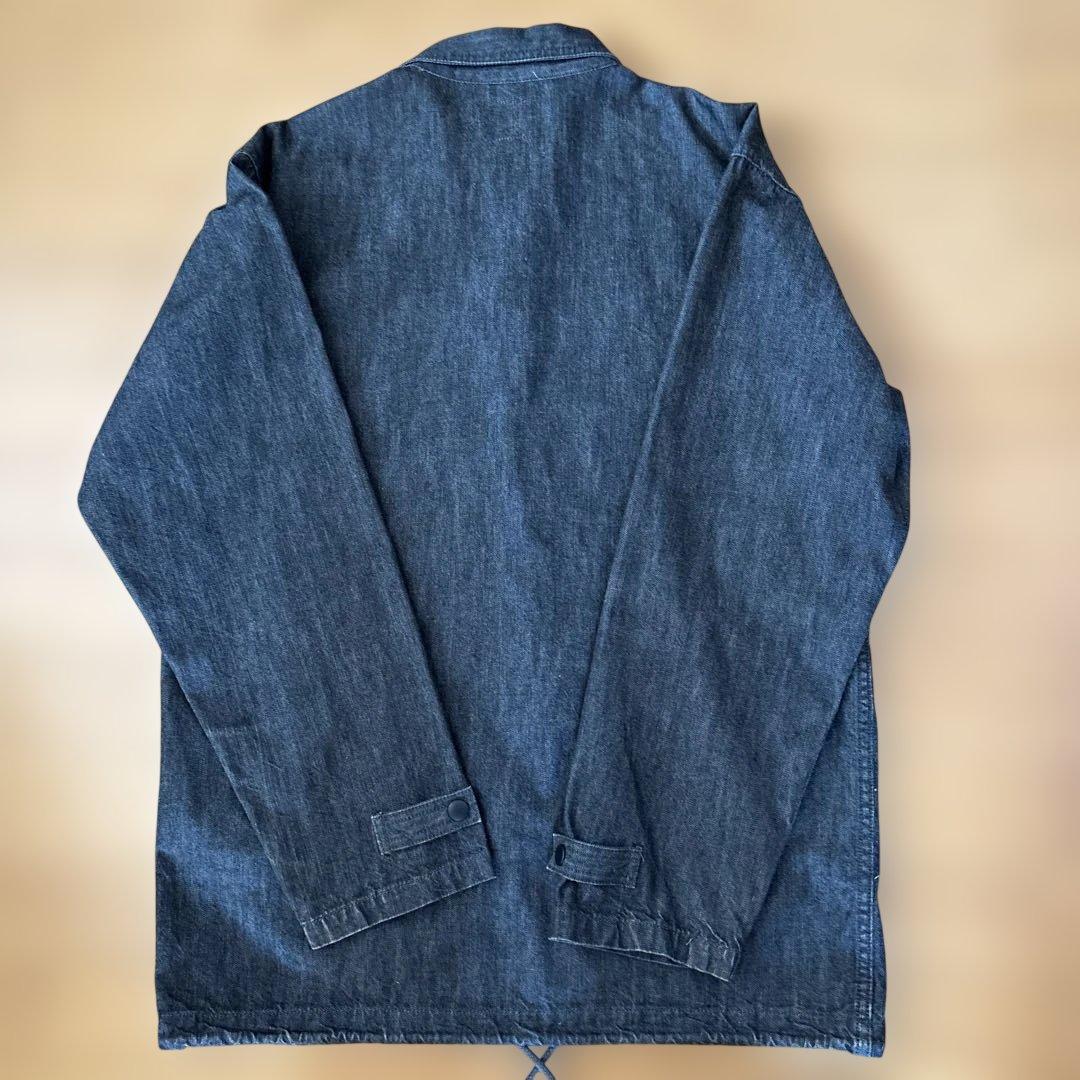 フルカウント　デニム コーチジャケット黒 サイズ38