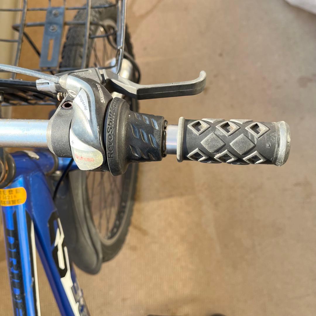 直接取引 熊本市　自転車 ドライドS3 青26 6段変速