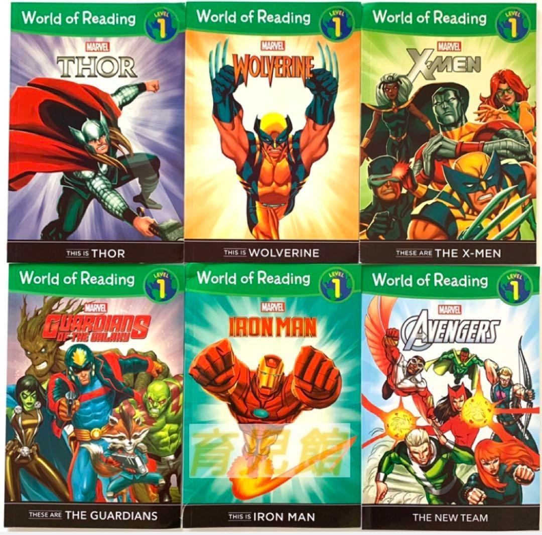 World of Reading Marvel マーベル絵本31冊マイヤペン対応