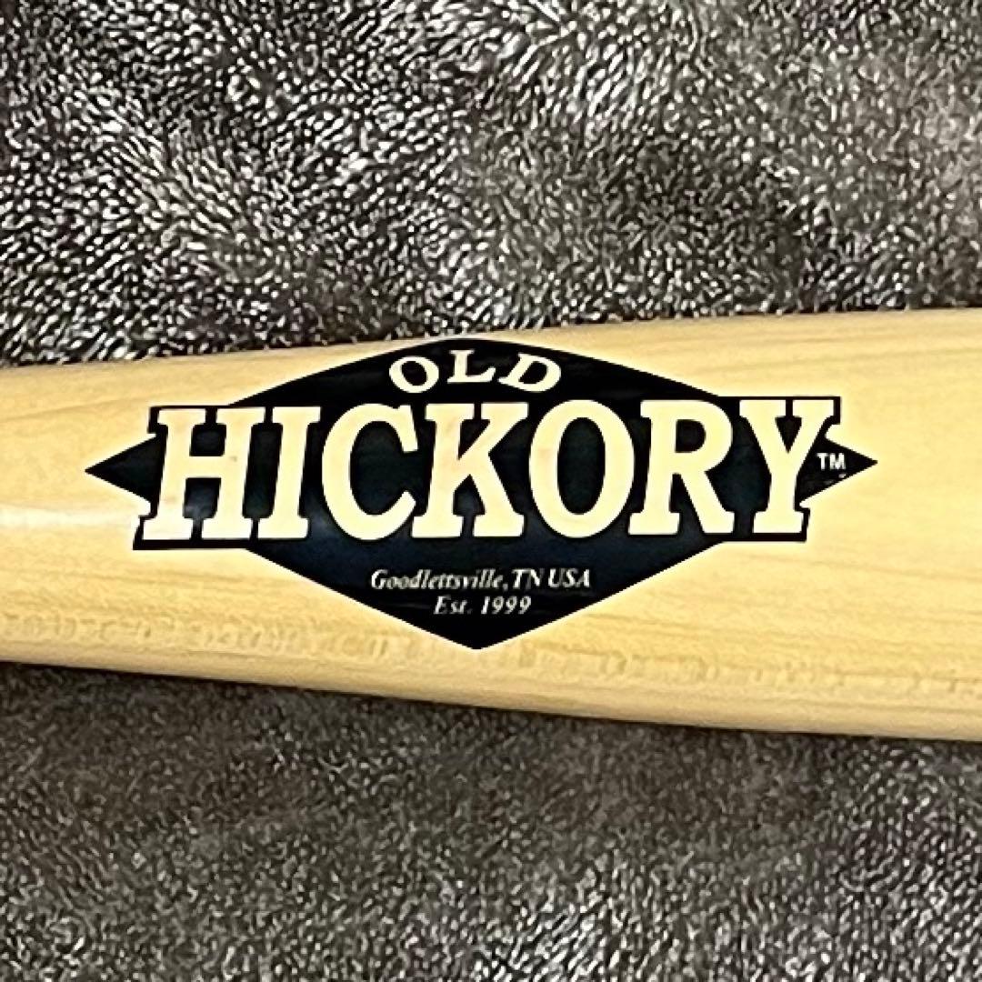 元DeNAベイスターズ　荒波翔選手　オールドヒッコリー　元NPBプロ野球支給品