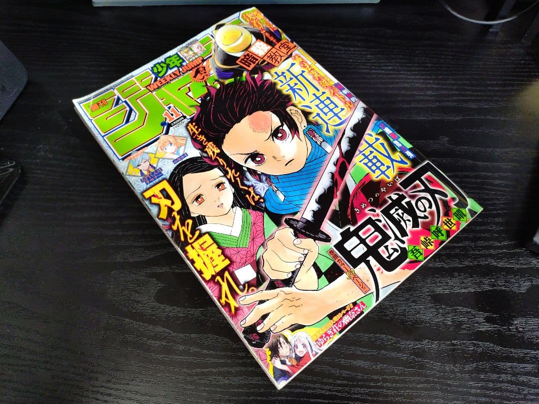 【週刊少年ジャンプ2016年11号】新連載　鬼滅の刃　b