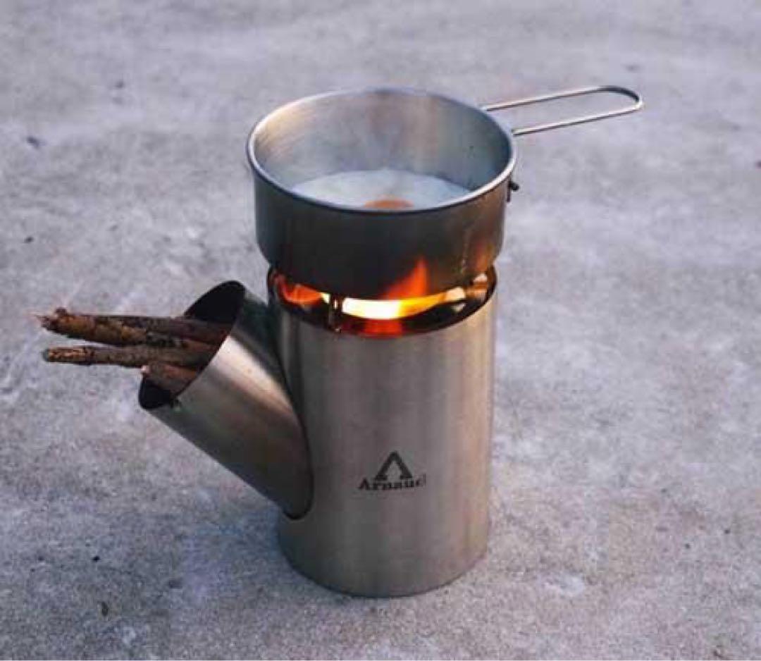 【新品未使用】The Kombuis ロケットストーブ＋クッカー 人気の希少品！