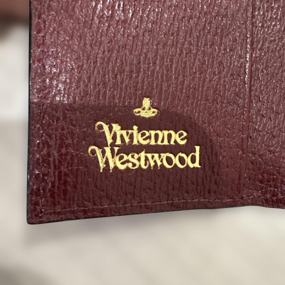 ヴィヴィアン キーケース 希少色 ワインレッド
