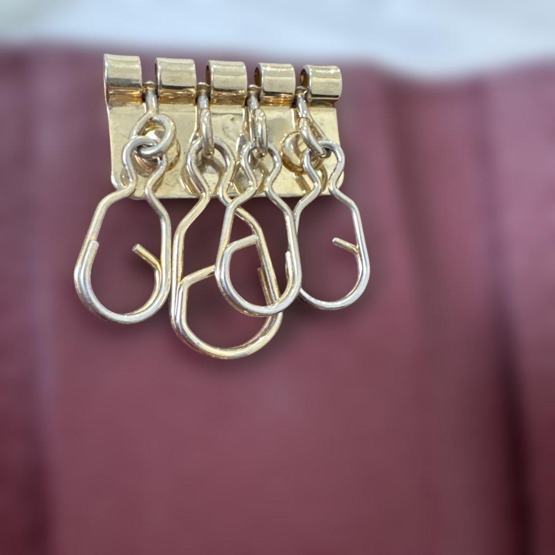 ヴィヴィアン キーケース 希少色 ワインレッド