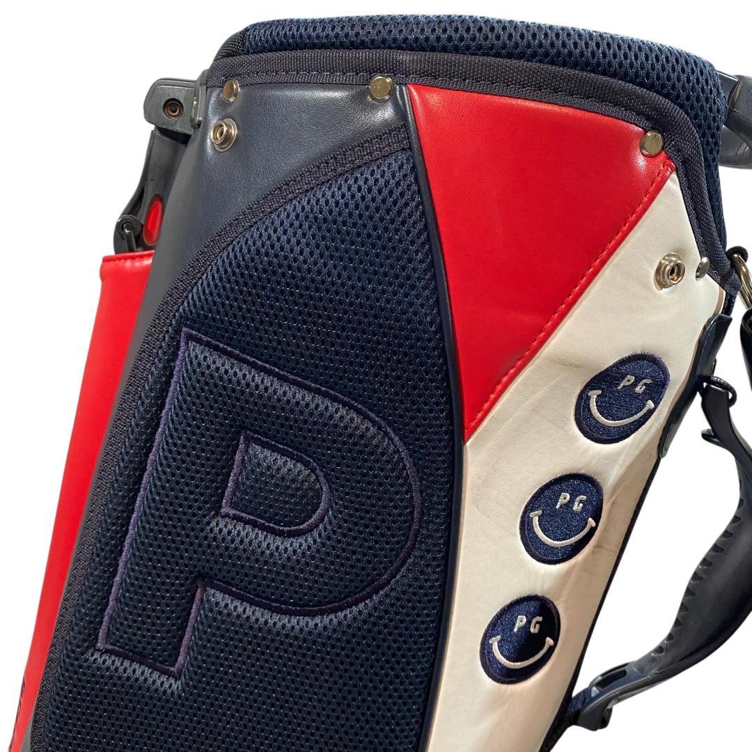 PEARLY GATES パーリーゲイツ スタンド付き キャディバッグ ネイビー