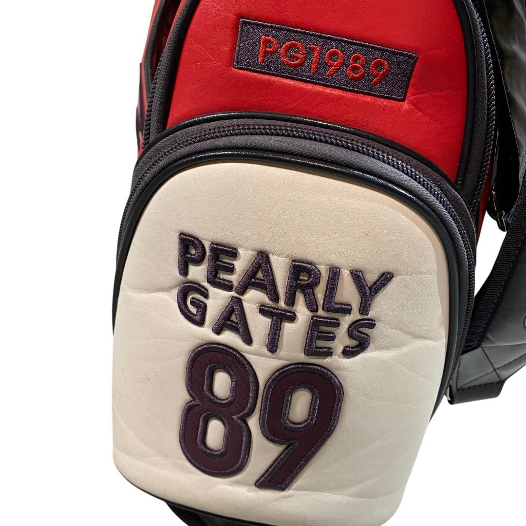 PEARLY GATES パーリーゲイツ スタンド付き キャディバッグ ネイビー