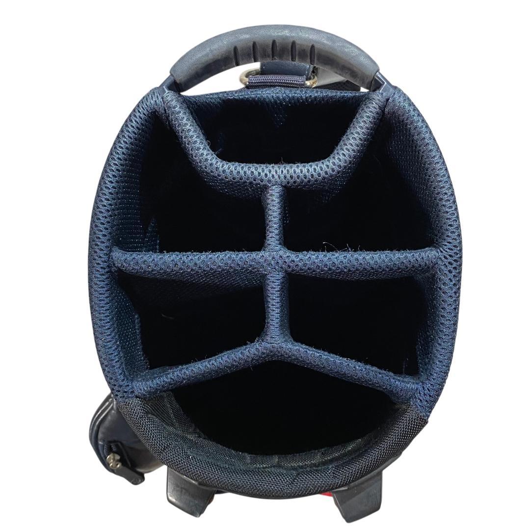 PEARLY GATES パーリーゲイツ スタンド付き キャディバッグ ネイビー