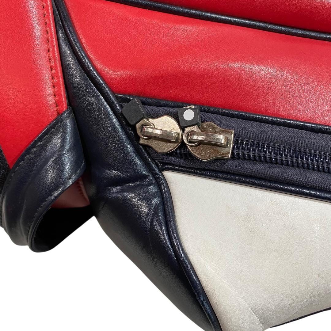 PEARLY GATES パーリーゲイツ スタンド付き キャディバッグ ネイビー