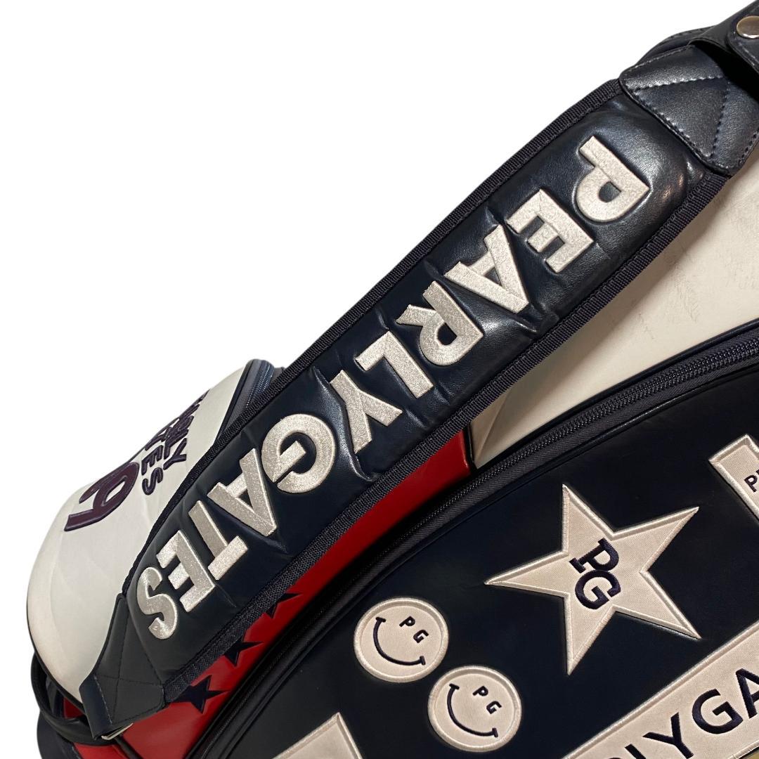 PEARLY GATES パーリーゲイツ スタンド付き キャディバッグ ネイビー