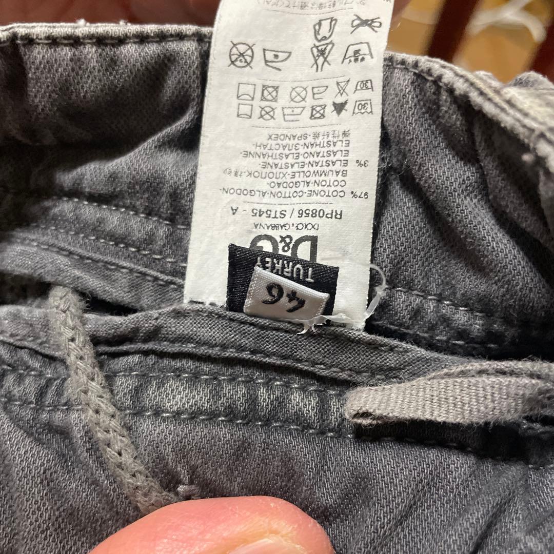 最終値下げ⭐︎D&G グレー カーゴパンツ 4ポケット 新品未使用