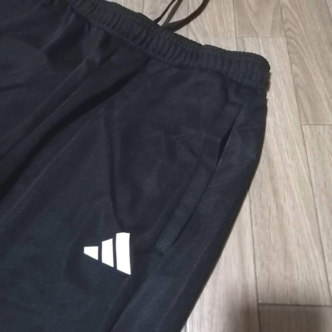 【残りわずか】新品　adidas メンズXXL ジャージ上下セット　黒