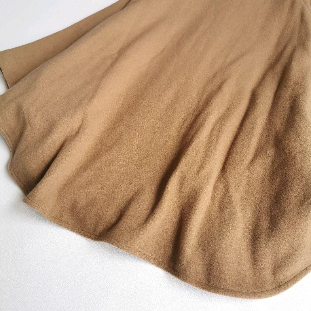23aw【極美品✨】ボールジィ ウールポンチョコート ゆったり キャメル