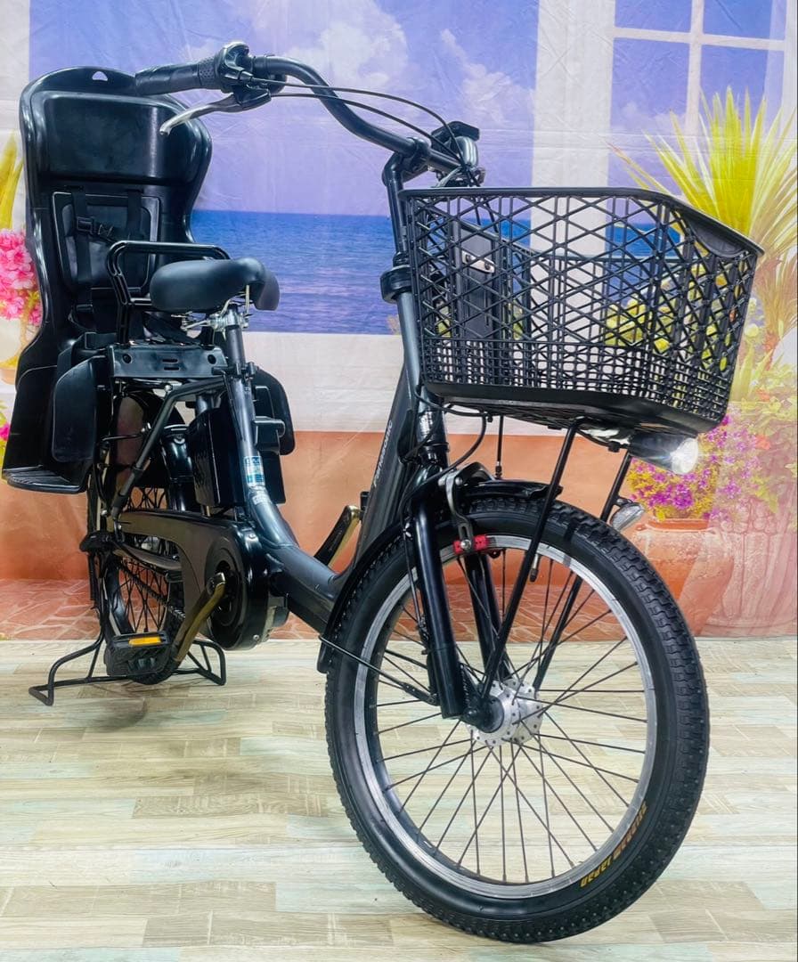 ギュットアニーズ⭐️16AH！パナソニック子供乗せ電動アシスト自転車Y3051