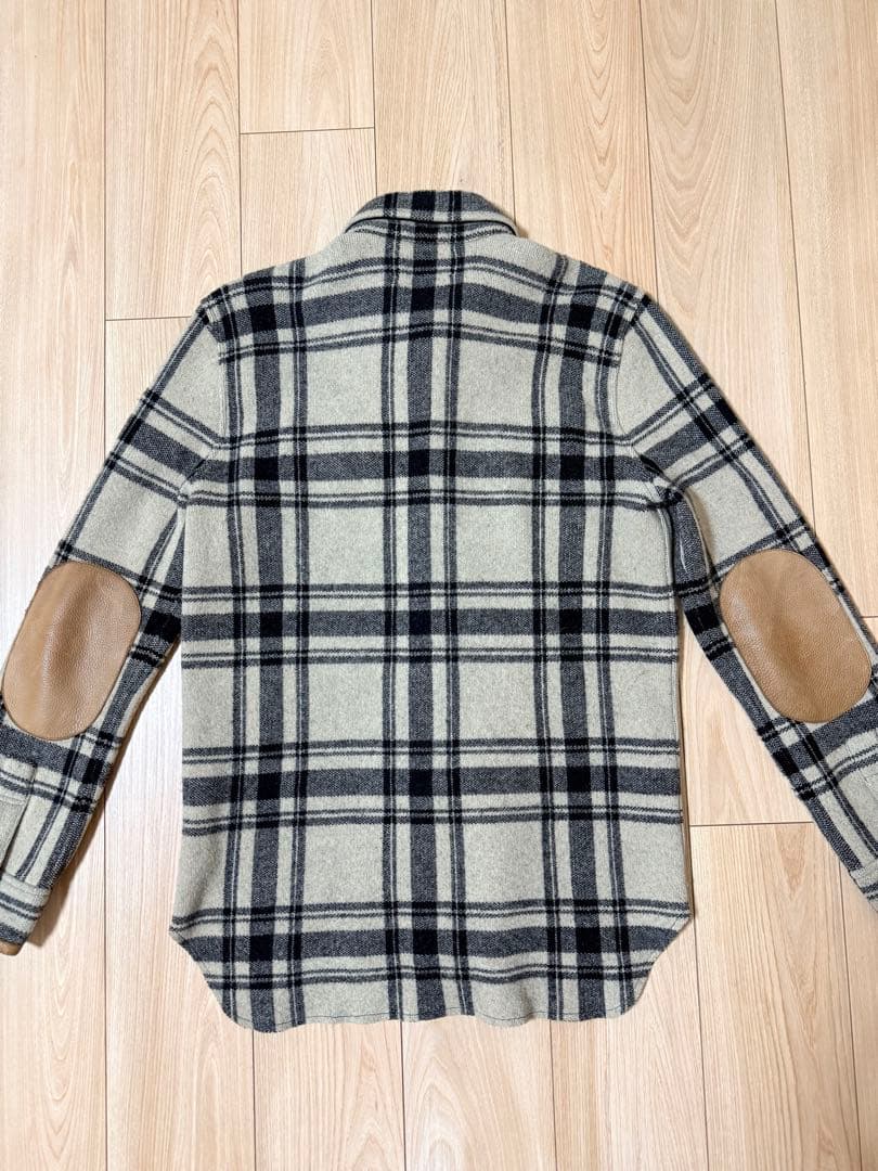 RRL ウール チェックシャツジャケット　サイズS