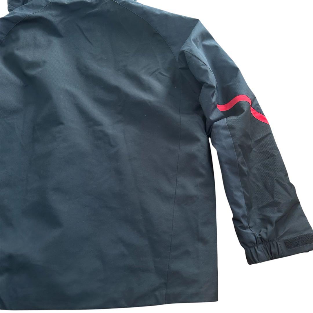 DESCENTE デサント スキーウエア メンズ M 上下セット 赤 黒