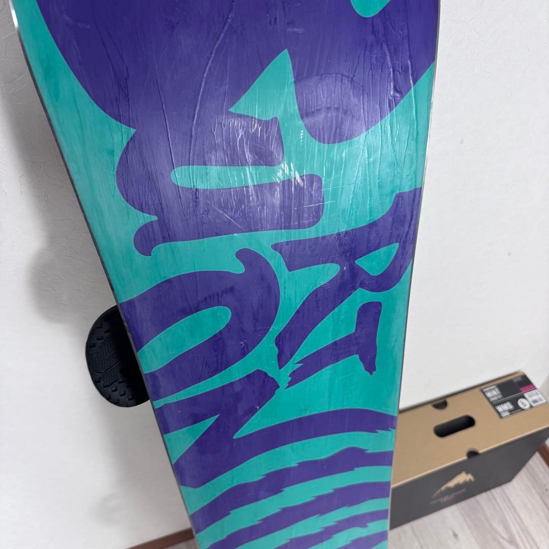 Burton Socialite 142cm スノーボード 三点セット