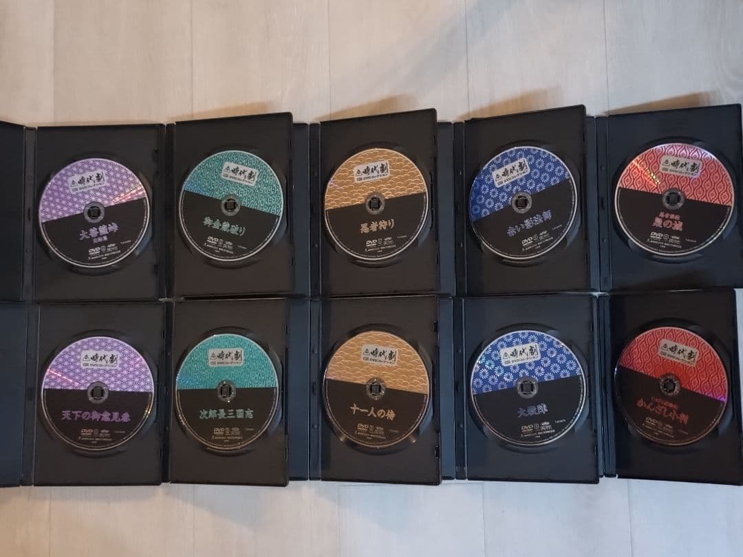 【ディアゴスティーニ】東映時代劇 傑作 DVDコレクション 1～60 全60巻