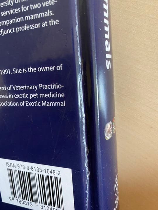 Exotic Companion Mammals 洋書診療　エキゾチックアニマル