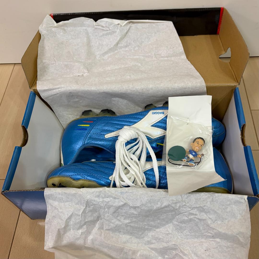 【新品未使用・スパイク・26cm】ロベルトバッジョ・イタリア・引退試合・サッカー