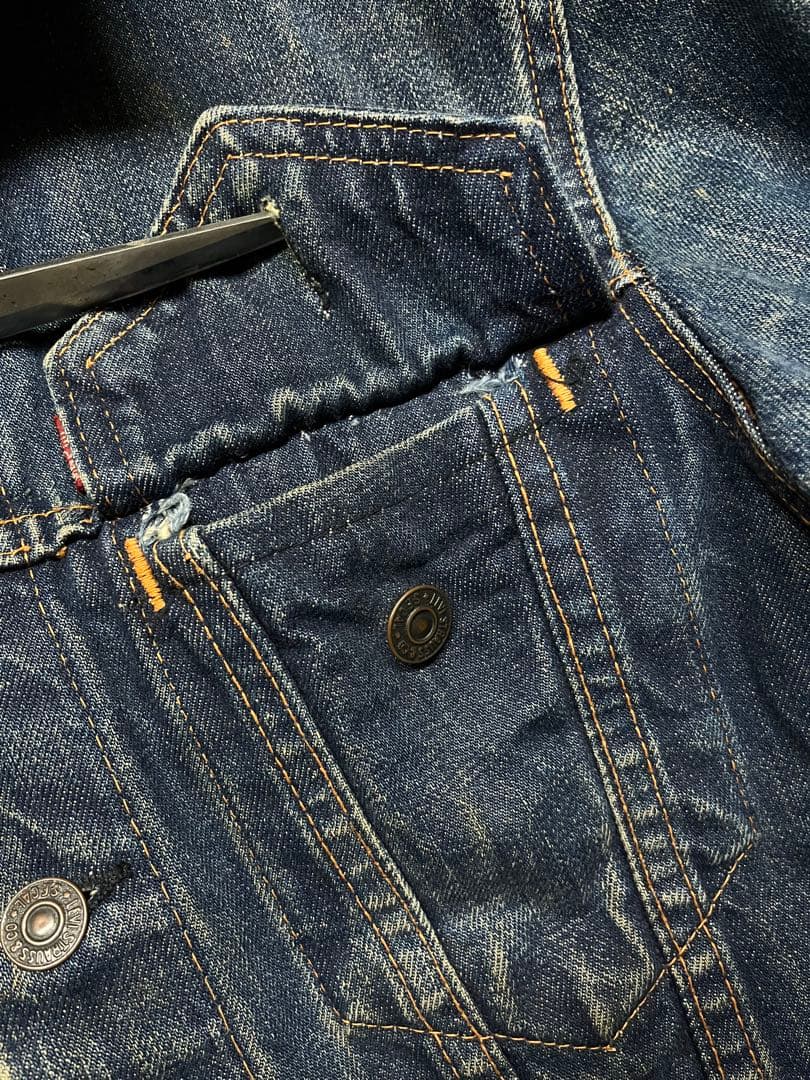 60’s リーバイス 70505 big’E’ デニムジャケット 36相当 濃紺
