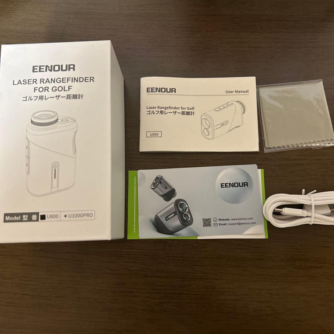 EENOUR ゴルフ用距離計 ケースコードなど付き