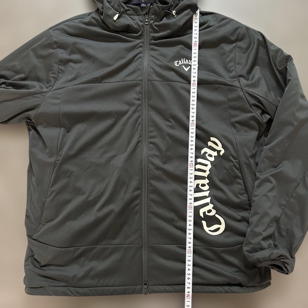 【美品】CallawayGOLF フルジップ フーディブルゾン 3Lサイズ 黒色
