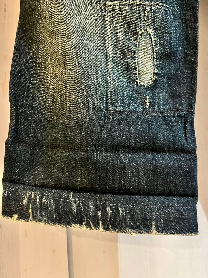 kapital パッチワークペインターリメイクデニムパンツ