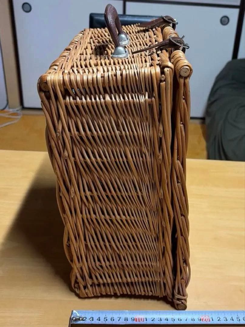 OPTIMA社製 英国製 ヴィンテージ ピクニック アウトドア バスケット