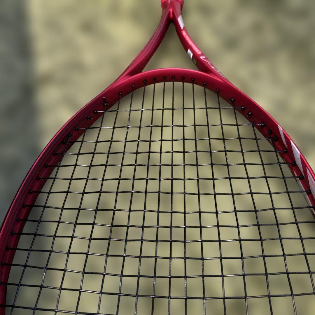 断捨離値下げ☆ミズノアクロスピード2025ソフトテニスラケット レッド美品