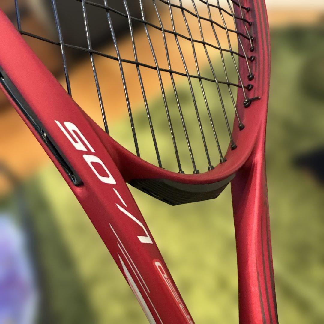 断捨離値下げ☆ミズノアクロスピード2025ソフトテニスラケット レッド美品