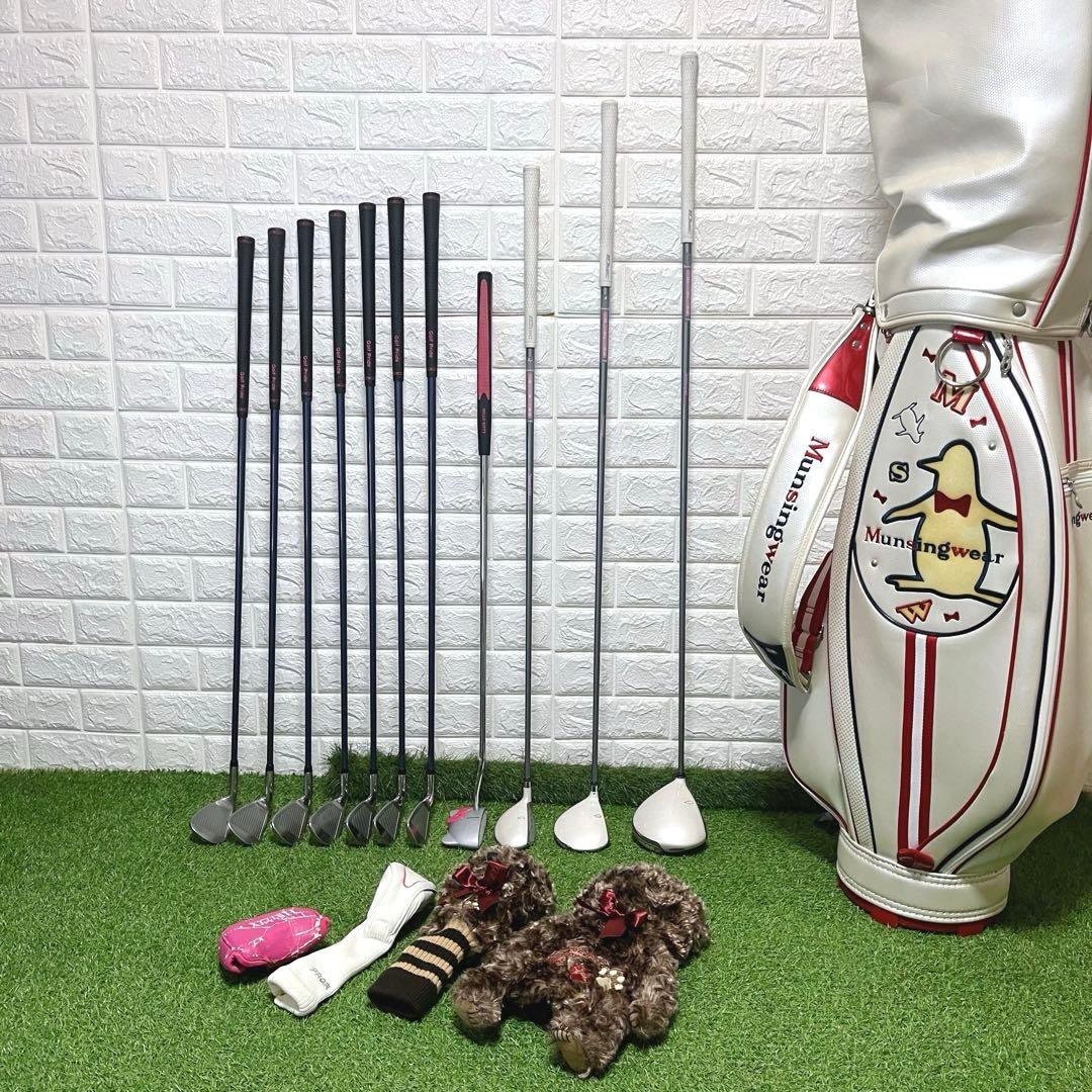 TOURSTAGE CL PRGR 可愛いレディースゴルフクラブ豪華11本セット