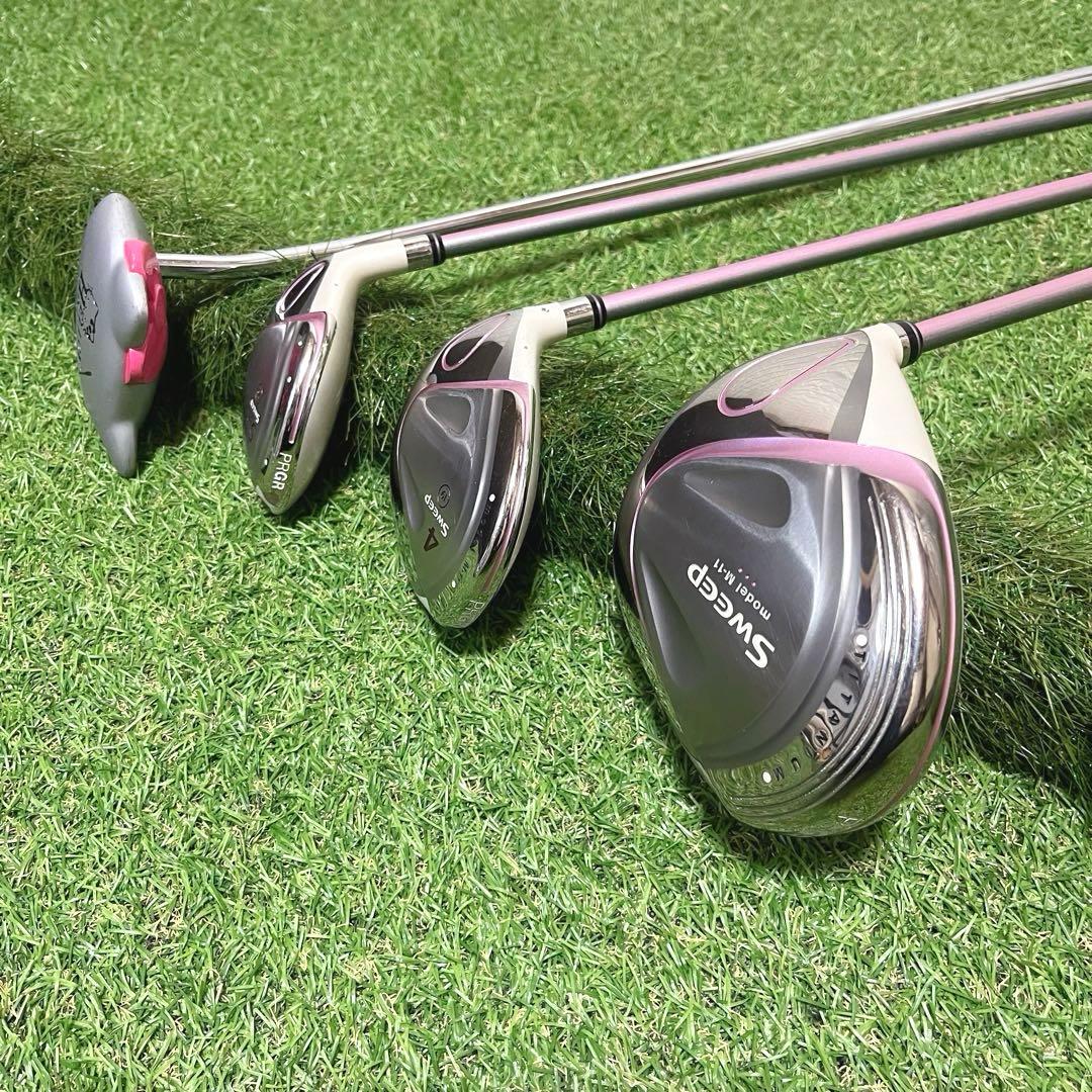 TOURSTAGE CL PRGR 可愛いレディースゴルフクラブ豪華11本セット