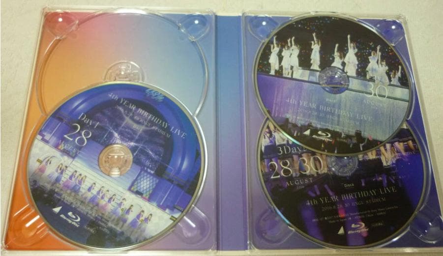 乃木坂46 BIRTHDAY LIVE Blu-ray 4nd disc