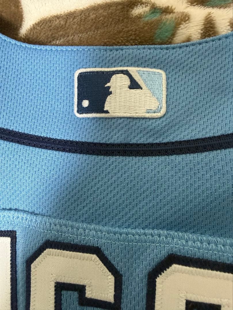 レイズ オルタネイトロンゴリアオーセンティックジャージ48サイズマジェスティック