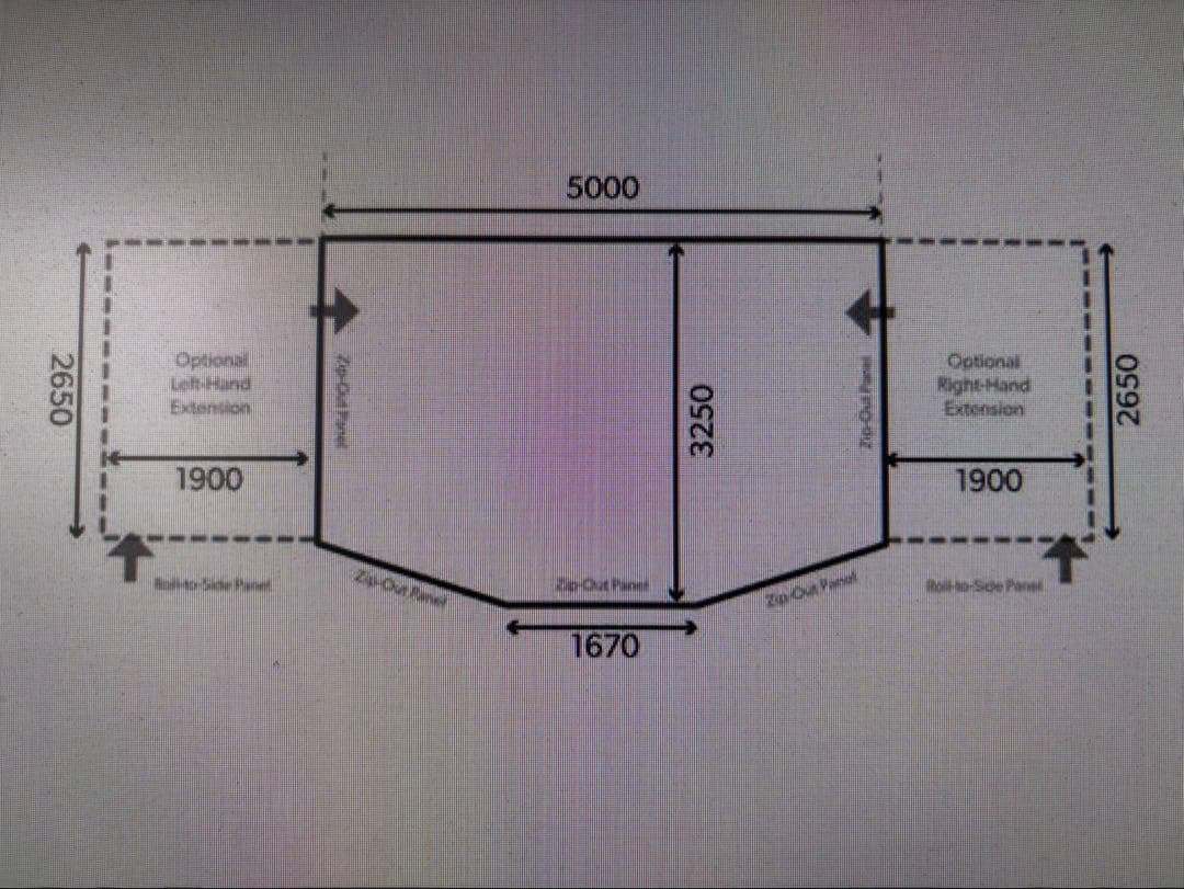 【送料込み】カンパ Kampa ACE AIR 500 キャンピングカー用テント